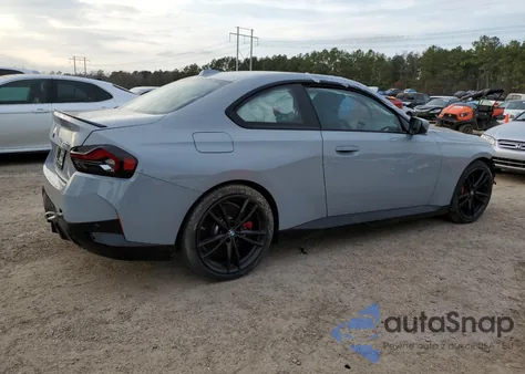 2024 BMW 230I из США, поврежденный, VIN 3MW23CM05R8D98334